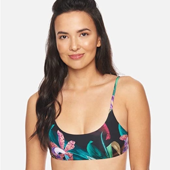 ☀️HURLEY☀️ ORCHID SNACK Adjustable SALTWATER SOUDS BOULDERS BOTT BIKINI SET - Picture 3 of 12